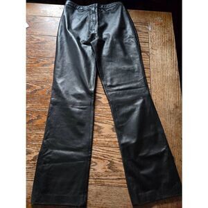 Peruvian Connection leather pants sz 27x28